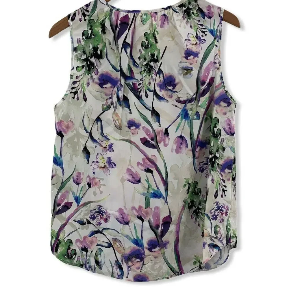 Amanda Uprichard Tulip Print Blouse New Small - Picture 2 of 4